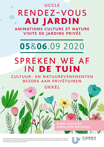 Spreken we af in de tuin affiche