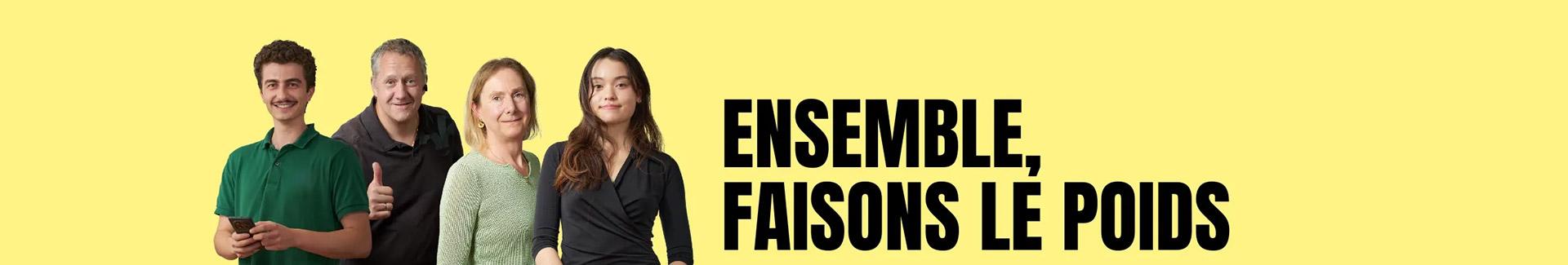 Concours « Ensemble, faisons le poids ! »